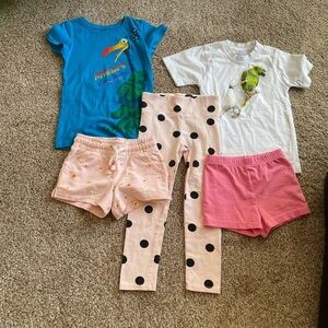 🎈🎈🎈Girls 5 Piece Bundle Size 5T